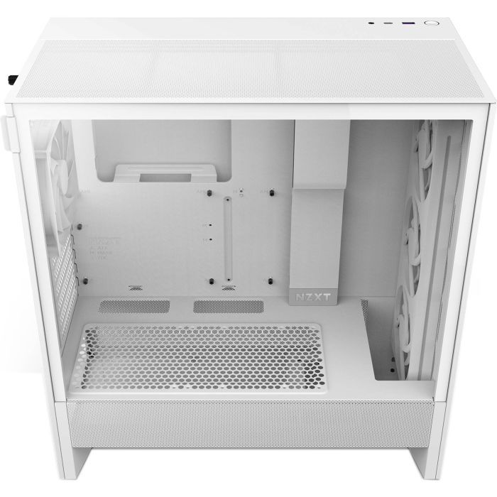 Корпус NZXT H5 Flow RGB Compact All White (CC-H52FW-R1) изображение 8