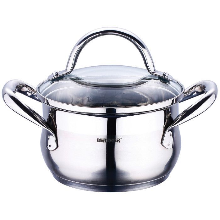 Каструля Bergner Gourmet, з кришкою 1.7 л (BG-6506)