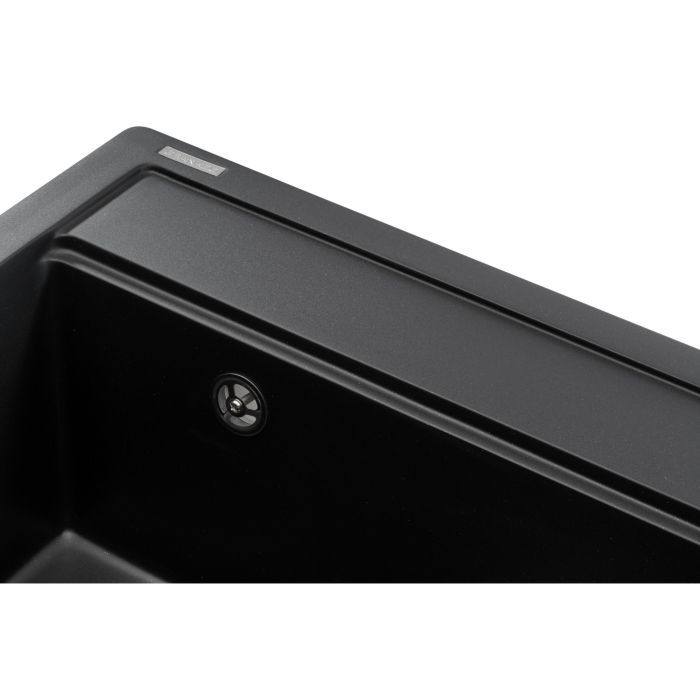 Мойка кухонная GRANADO ARTES black shine з сифоном (gr3601) изображение 4