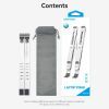 Подставка для ноутбука Vention Laptop X-type Stand Silver Aluminum Alloy (KDMI0) изображение 12
