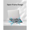 Подставка для ноутбука Vention Laptop X-type Stand Silver Aluminum Alloy (KDMI0) изображение 7