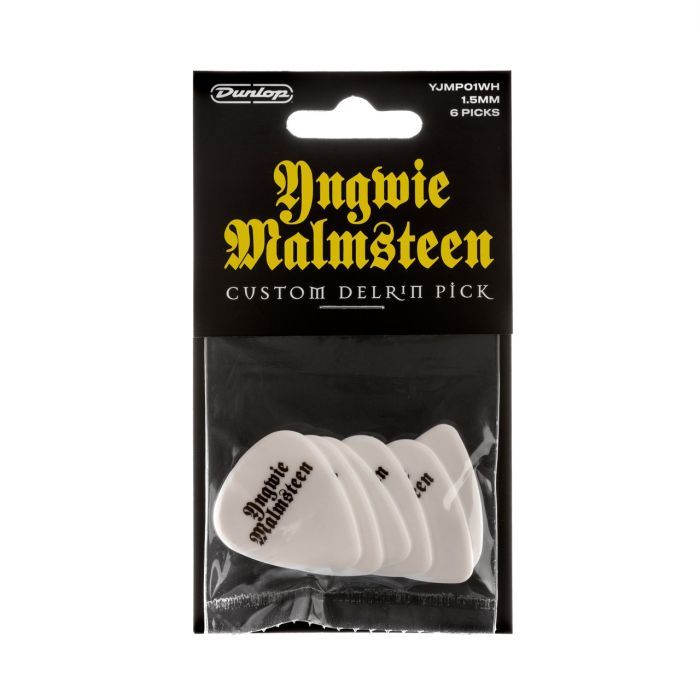 Медиатор Jim Dunlop Yngwie Malmsteen 1.5mm 6 шт. (YJMP01WH) изображение 4