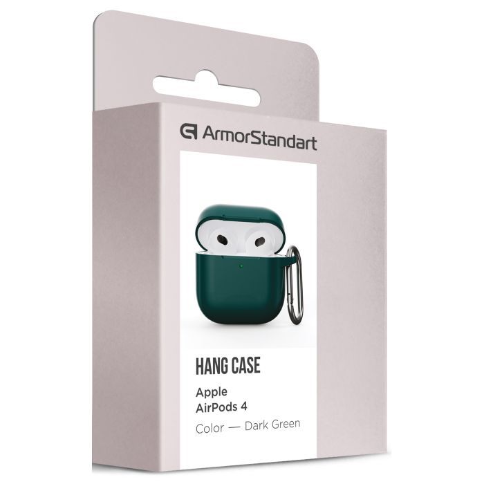 Чохол для навушників Armorstandart Hang Case для Apple AirPods 4 Lavender (ARM81282) зображення 3