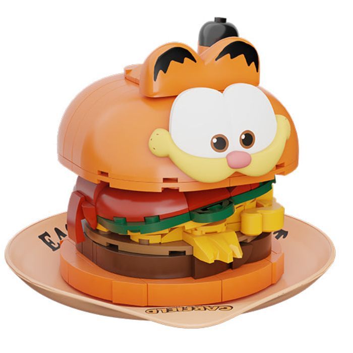Конструктор Pantasy Garfield -Foodie - Гамбургер (86805) > ціни в Києві та Україні Конструктор Pantasy Garfield -Foodie - Гамбургер (86805)