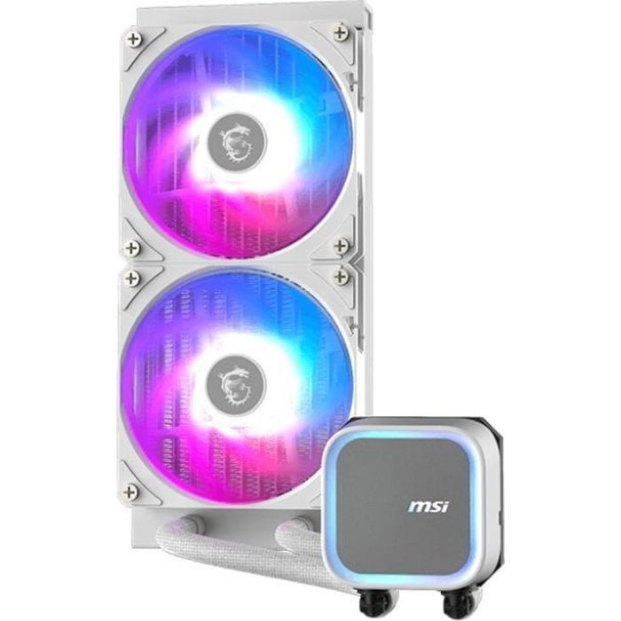 Система жидкостного охлаждения MSI CORELIQUID A13 240 WHITE изображение 3