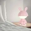 Ночник Kite Светильник LED с аккумулятором Cute Bunny, розовый (K25-316-1-2) изображение 5