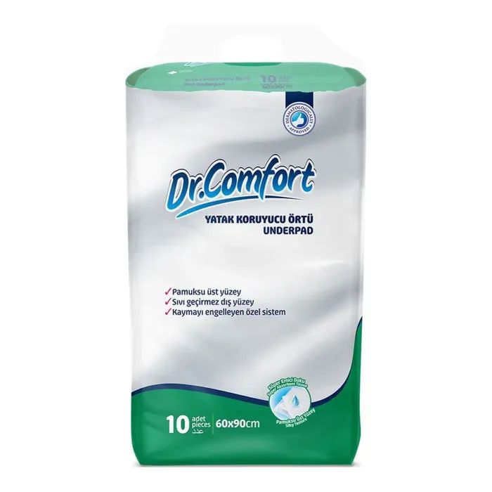 Пеленки для младенцев Dr.Comfort 90х60 см 10 шт (8680131202041)