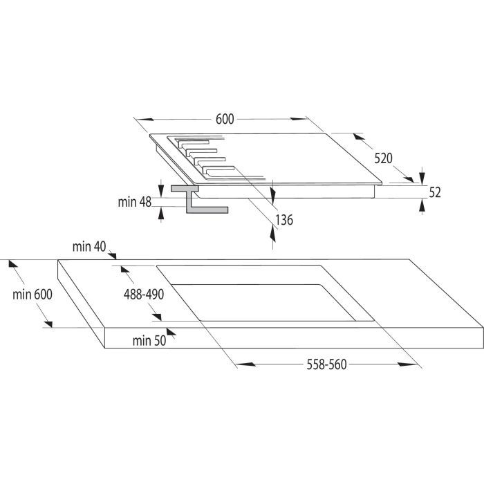 Комплект вбудованої техніки Gorenje BO6735E05B + GTW641EB (SET_BO6735E05B_GTW641EB) зображення 3