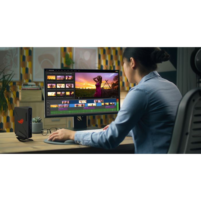 Комп'ютер ASUS ROG NUC Gaming RNUC14SRKU9189A2I / Ultra 9 185H, 32, 1TB, RTX 4070, Wi-Fi, Win11 (90AS0051-M00100) зображення 10