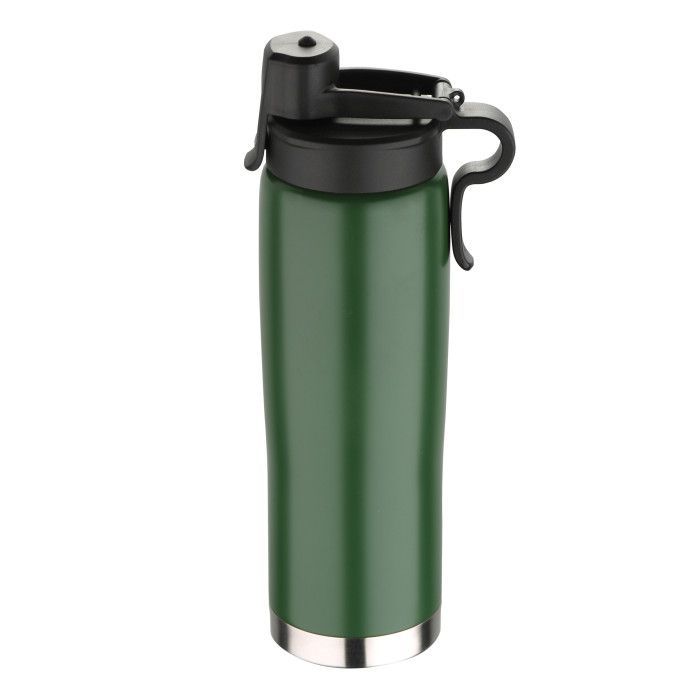 Термокружка Bergner Walking anywhere з клапаном 500 мл зелена (BG-37571-MGR) изображение 4