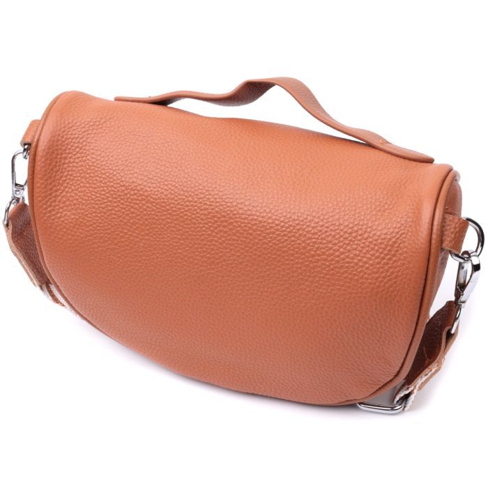 Сумка Vintage Из натуральной кожи Рыжая (22658) изображение 2