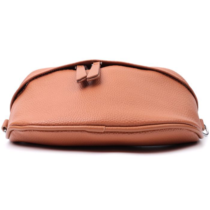 Сумка Vintage Из натуральной кожи Рыжая (22658) изображение 8