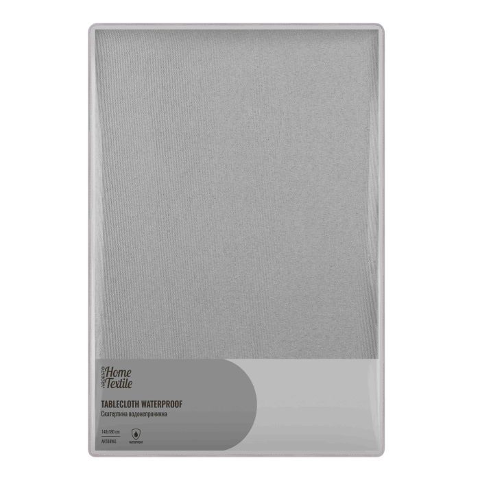 Скатерть Ardesto Waterproof 100% полиэстер, серый 120х140 см (ART07WG)