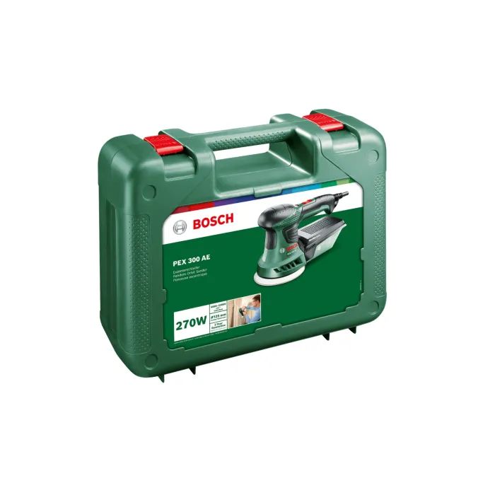 Шліфувальна машина Bosch PEX 300 AE 200W, 125мм 4000-24000об/хв, 1.5кг (0.603.3A3.000) зображення 2