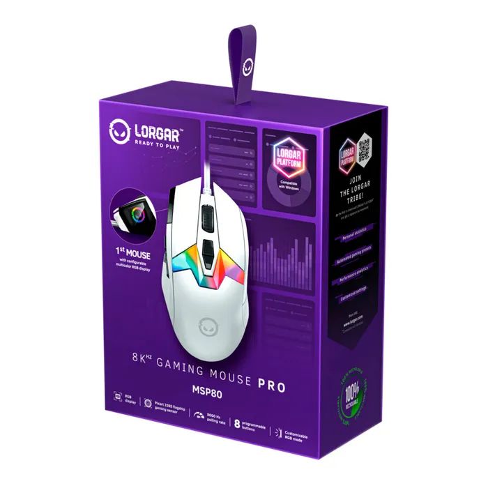 Мышка Lorgar MSP80 Pro USB Black (LRG-MSP80-BK) изображение 11
