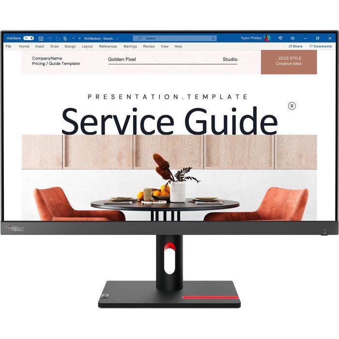 Монитор Lenovo ThinkVision S24i-30 (63DEKAR3EU)