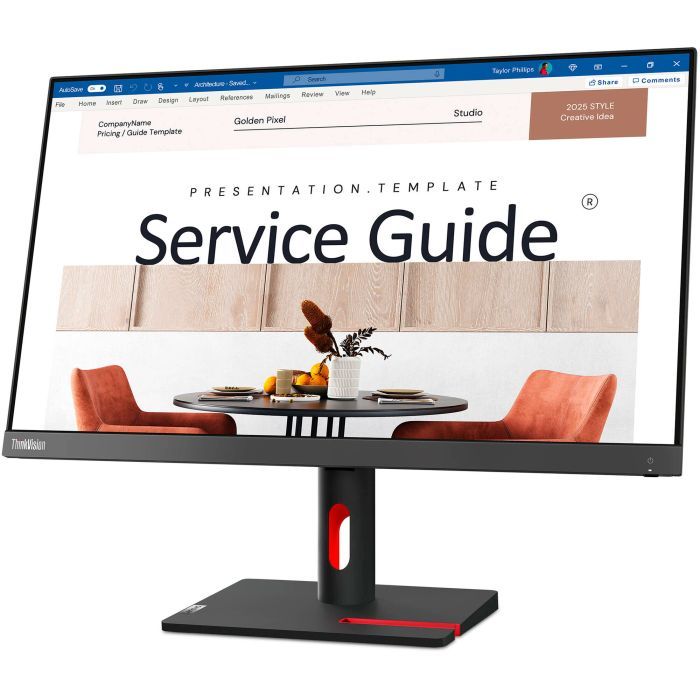 Монитор Lenovo ThinkVision S24i-30 (63DEKAR3EU) изображение 3