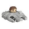 Фигурка Funko Pop набор Bitty Pop! Ride - Хан Соло и Тысячелетний сокол (83623) изображение 6