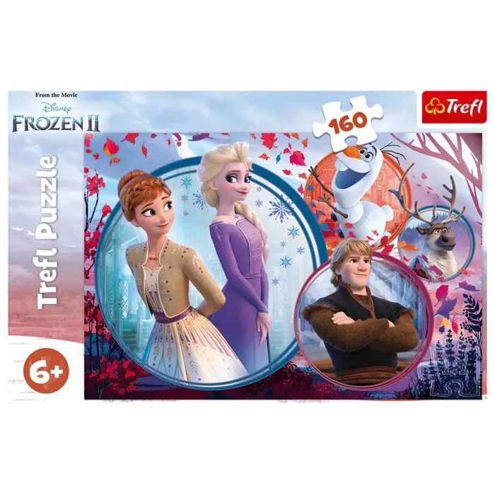 Пазл Trefl Frozen Приключение сестры 160 элементов (5900511153743) изображение 3