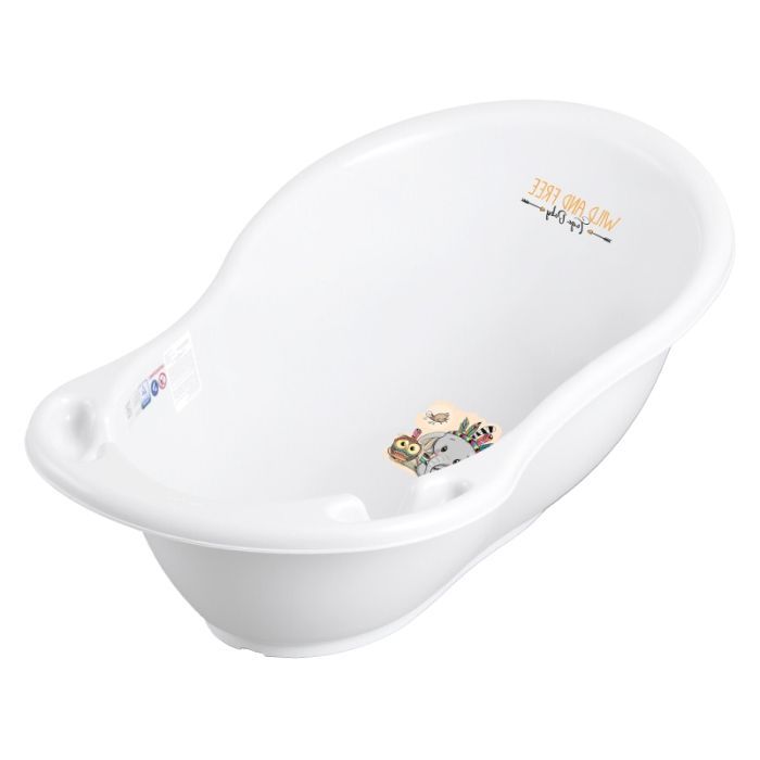 Ванночка Tega Baby \WILD&FREE LITTLE ELEPHANT 86 см white green (DZ-004-103-SLONIK)