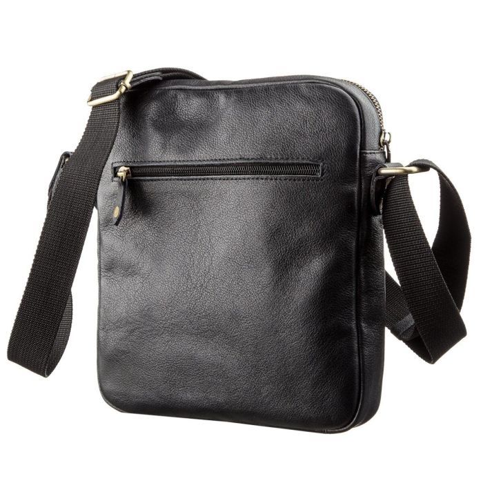 Сумка Shvigel Мужская кожаная Черная (19111) изображение 2