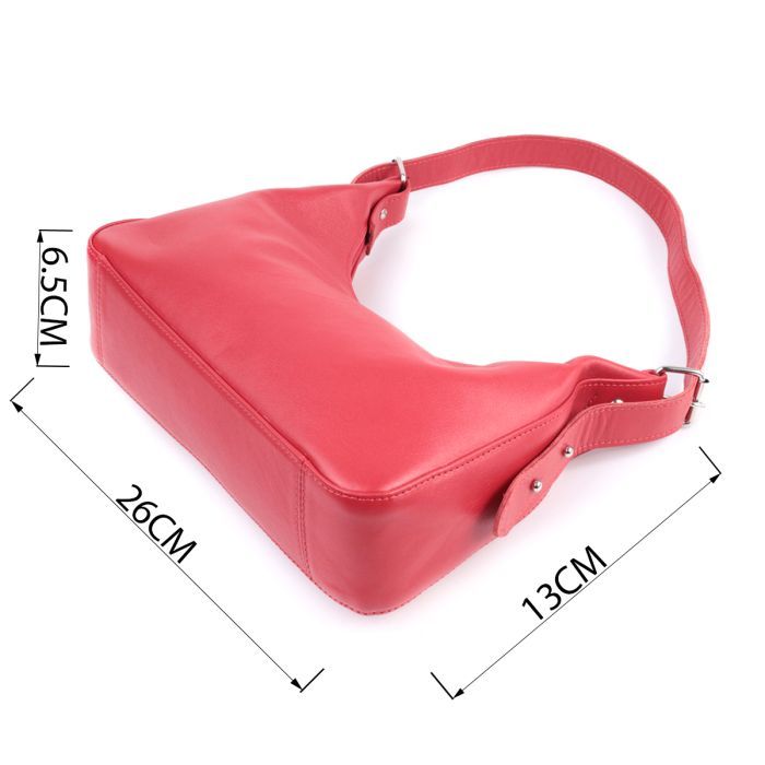 Сумка Shvigel Из натуральной кожи Красная (22832) изображение 3