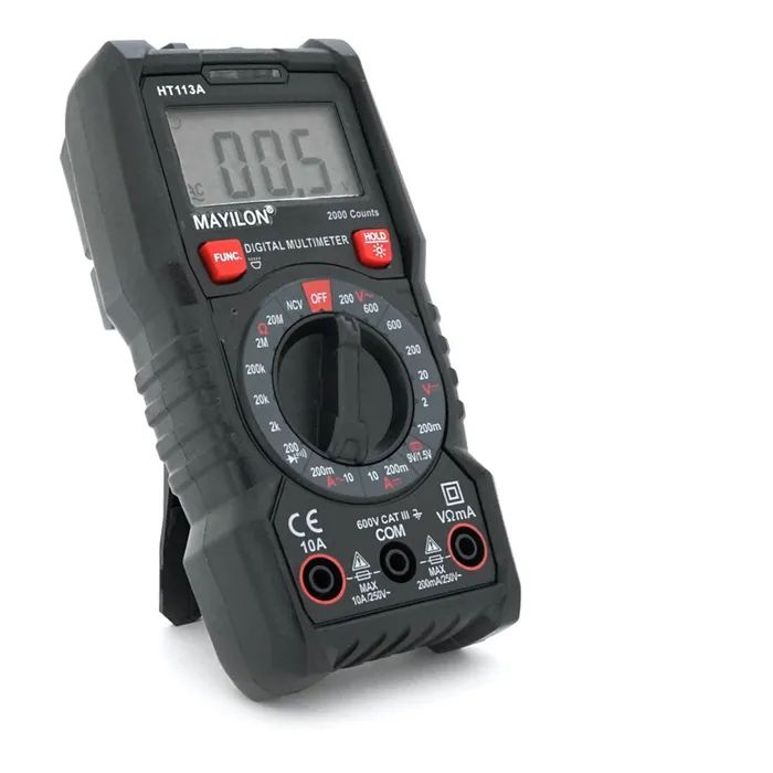 Цифровой мультиметр Mayilon HT-113A, V, A, R (HT-113A) изображение 2