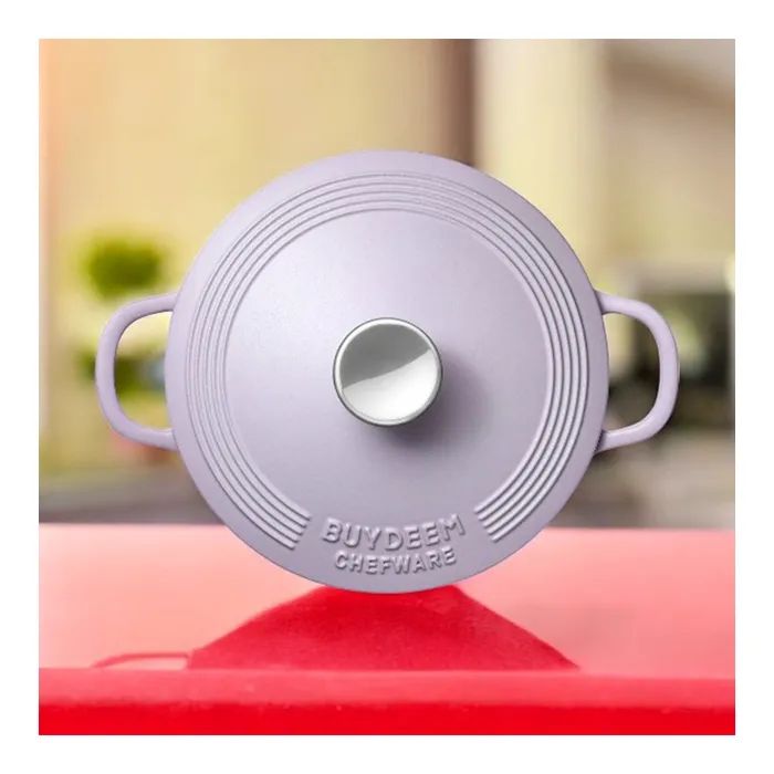 Гусятниця Buydeem CP521 Petal Purple чавунна емальована 2.9 л (CP521-PP) зображення 6