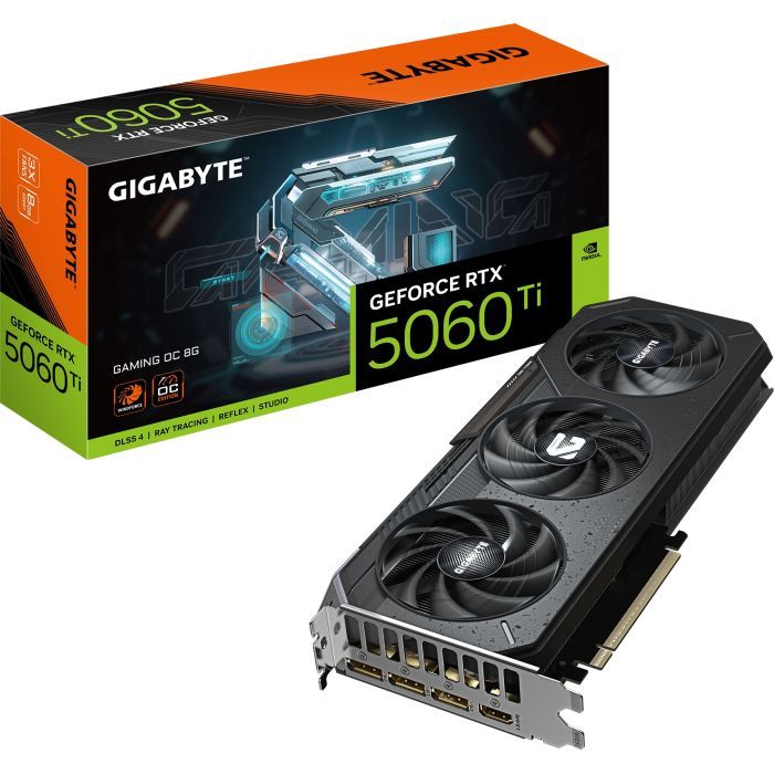 Видеокарта GIGABYTE GeForce RTX5060Ti 8Gb GAMING OC (GV-N506TGAMING OC-8GD) изображение 10