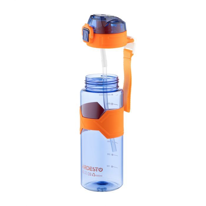 Пляшка для води Ardesto Fitness 800мл синій (AR2280ED) зображення 6