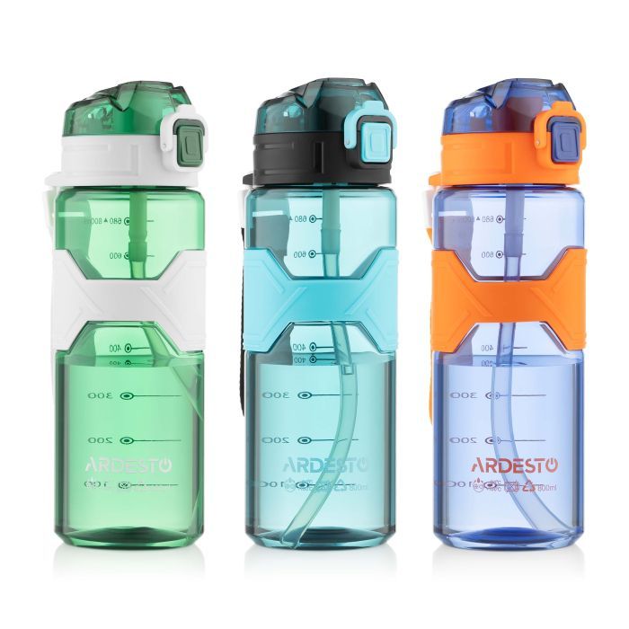 Пляшка для води Ardesto Fitness 800мл синій (AR2280ED) зображення 7