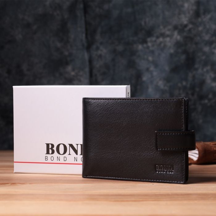 Кошелек Bond Accessories Из натуральной кожи Черный (22861) изображение 11