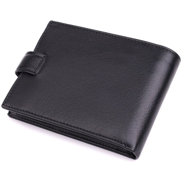 Кошелек Bond Accessories Из натуральной кожи Черный (22861) изображение 2