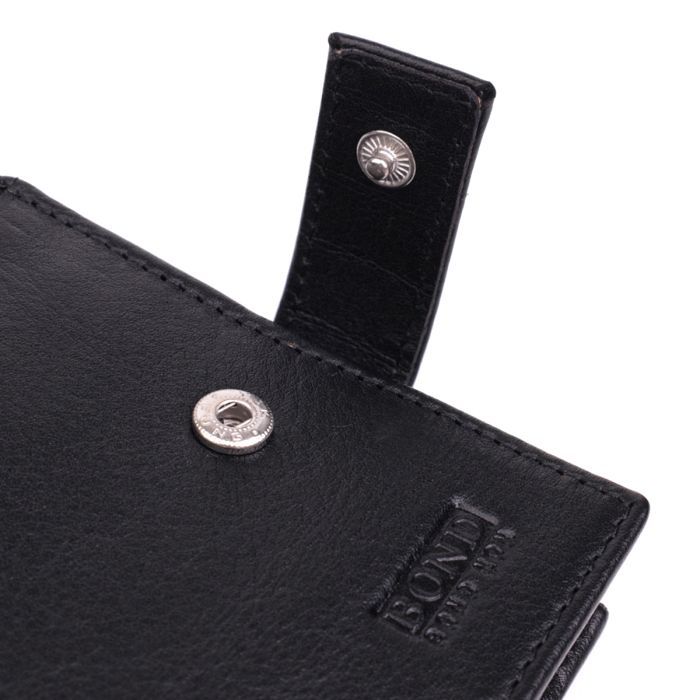 Кошелек Bond Accessories Из натуральной кожи Черный (22861) изображение 5