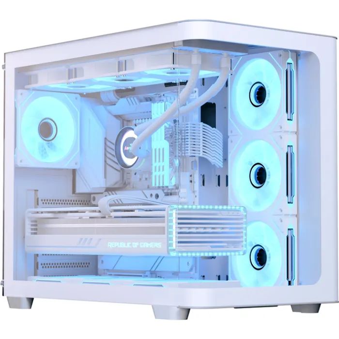 Корпус AeroCool P500C-G-WT-v1 White (ACCM-PN01043.21)