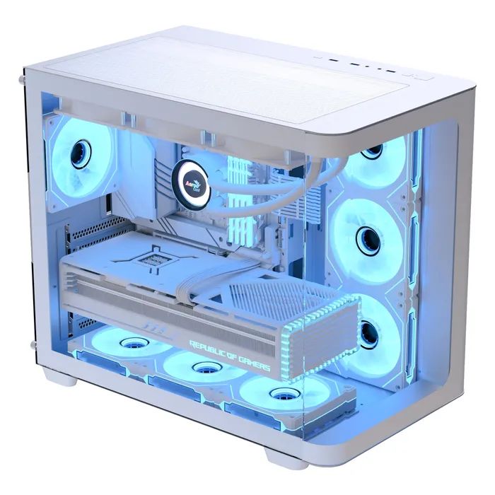 Корпус AeroCool P500C-G-WT-v1 White (ACCM-PN01043.21) зображення 2