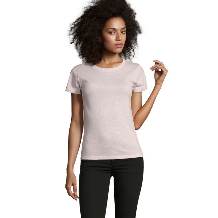Футболка Sol's Regent Fit Women рожевий меланж L (02758151L)