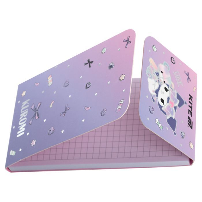 Блокнот Kite на магните Kuromi 60 листов, клетка (HK24-092-2) изображение 2