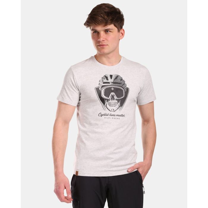 Футболка Kilpi Vibe-M light grey - L - світло-сірий (024.0754)