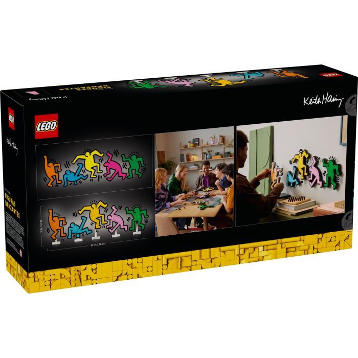Конструктор LEGO ART Кіт Гарінґ — Танцюючі чоловічки (31216) зображення 4