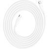 Дата кабель USB-C to USB-C 2.0m 240W TPE X93 white HOCO (6931474790743)