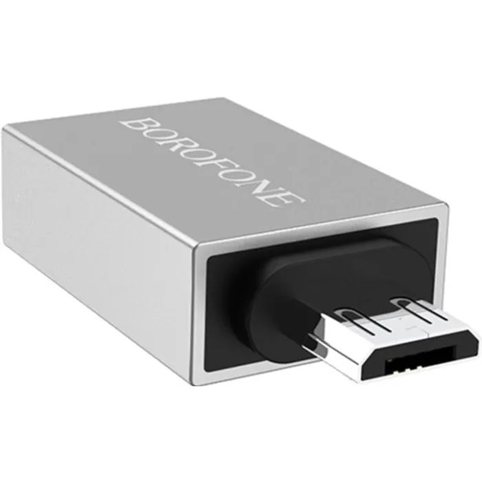 Переходник BV2 USB to Micro-USB M OTG USB 3.0 BOROFONE (6957531090311) изображение 4