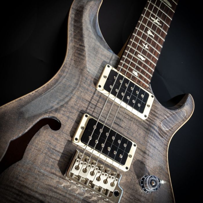 Гітара напівакустична PRS CE 24 Semi-Hollow Faded Grey Black зображення 7