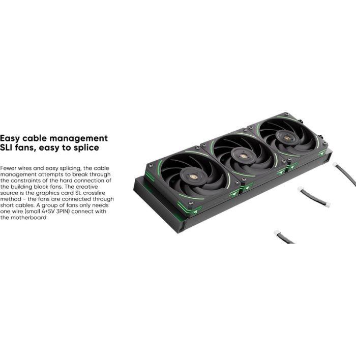 Система жидкостного охлаждения 1stPlayer CC-360-BK изображение 11