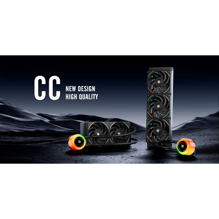 Система жидкостного охлаждения 1stPlayer CC-360-BK изображение 6