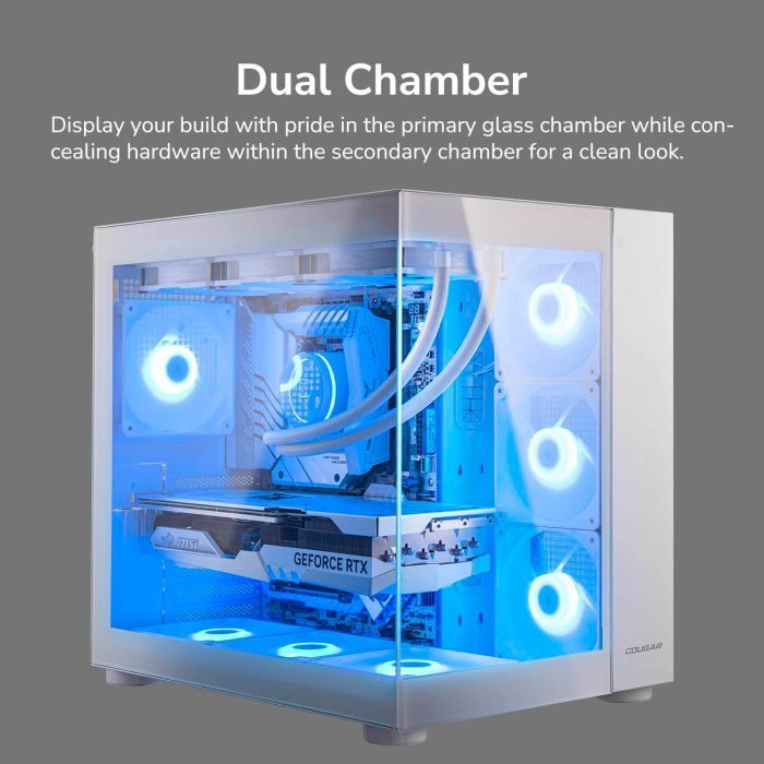 Корпус Cougar FV150 RGB White изображение 11 Корпус Cougar FV150 RGB White изображение 11