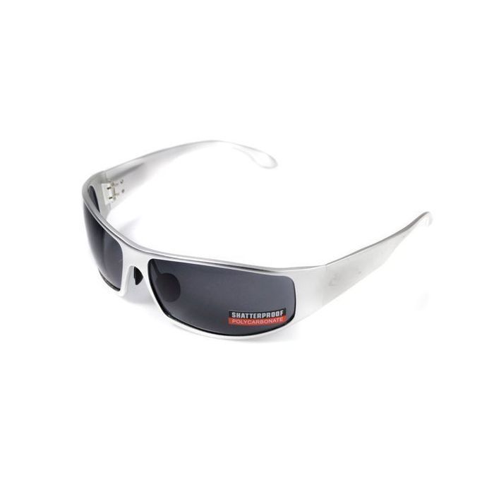 Сонцезахисні окуляри Global Vision BAD-ASS-1 Silver Сірі (1БЕД1-СМ20) зображення 11