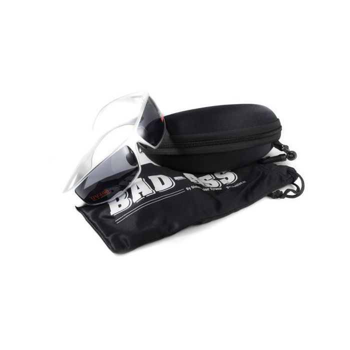 Сонцезахисні окуляри Global Vision BAD-ASS-1 Silver Сірі (1БЕД1-СМ20) зображення 12