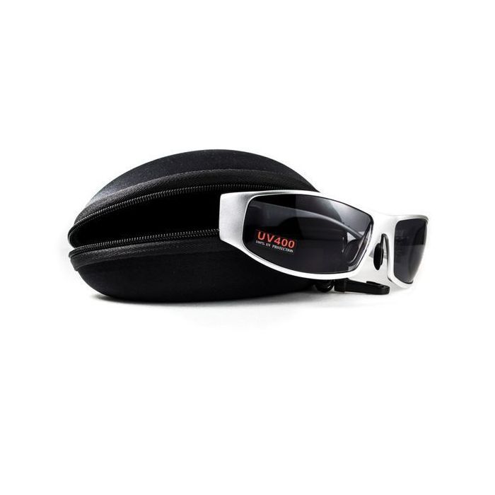 Сонцезахисні окуляри Global Vision BAD-ASS-1 Silver Сірі (1БЕД1-СМ20) зображення 2