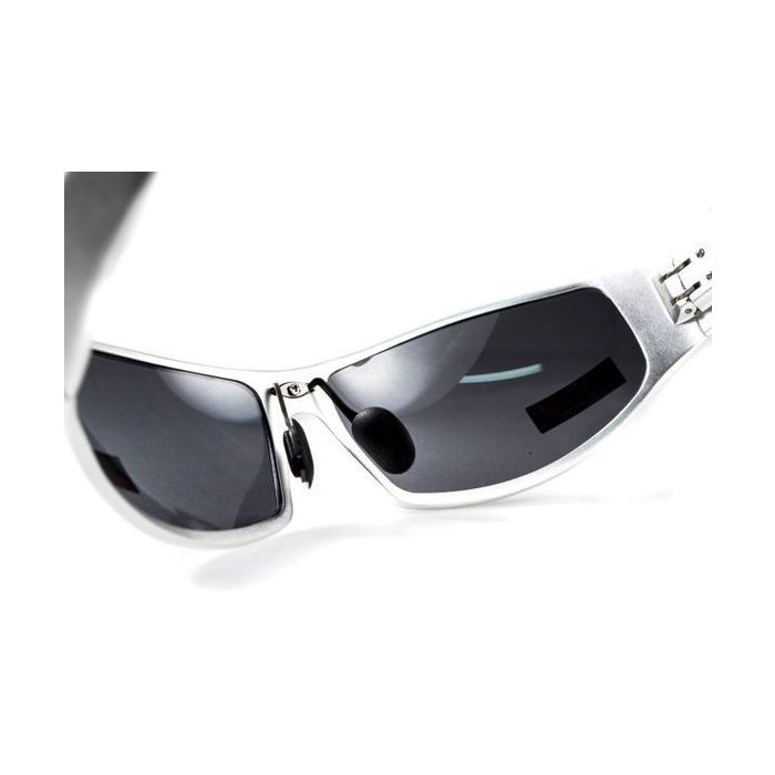 Сонцезахисні окуляри Global Vision BAD-ASS-1 Silver Сірі (1БЕД1-СМ20) зображення 3